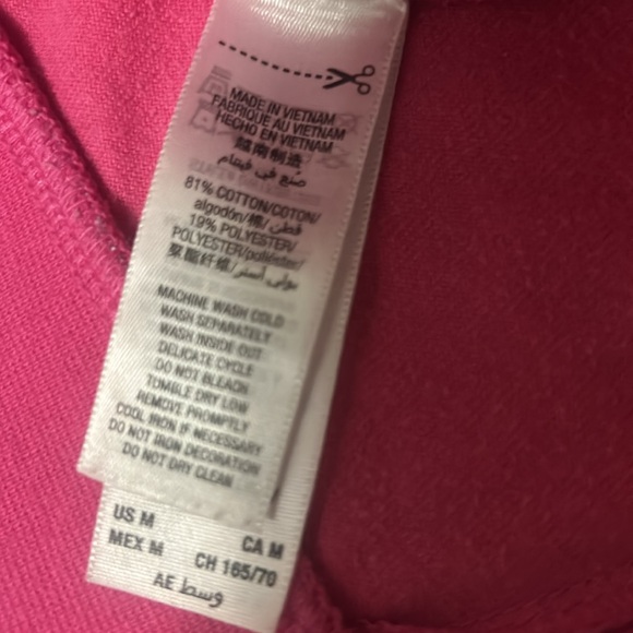 Juicy Couture Pink Velour Track Pants size medium ( tag cut out) - Picture 4 of 6